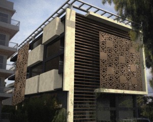Facade design, Glyfada
